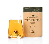 Verre design topographic matterhorn