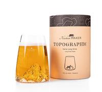 Verre design topographic : pic du midi