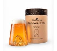 Verre design topographic Pic du Midi d’Ossau France