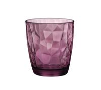 Bormioli Rocco - Verres à eau Diamond-Violet 30 cl - Set de 6 Or