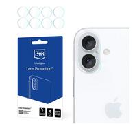 Verre d'objectif - 3MK - iPhone 16 Plus - 4 jeux - Protection de lentille - Accessoire photo