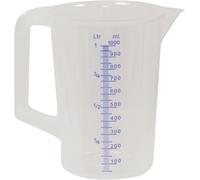 Hünersdorff 936000 Verre doseur 1000 ml polypropylène (PP)