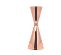 verre doseur cocktail Tasse à mesurer en acier inoxydable 304, 30/45/60/90ml, verre Cocktail, boisson, spiritueux, Jigger, bécher mixte, tasses for liquide(30 60ml CopperPlated)