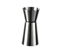 verre doseur cocktail Tasse à mesurer en acier inoxydable, Peg Jigger Shaker barman mesureur de boissons, outil mesure d'esprit boisson double tir for Bar fête(XL)