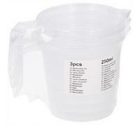 Verre Doseur EDCO 250 ml - Lot de 3