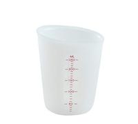 Verre doseur flexible en silicone - Pour mélanger et verser - 250 ml - Réutilisable - En silicone - Passe au lave-vaisselle