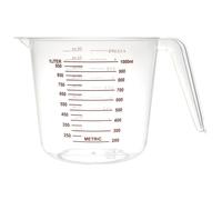 Verre Doseur ""Gradué"" 1L Transparent