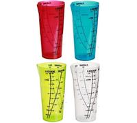 Verre Doseur Gradué 500 ML - CMP - PVC - 16 x 8 cm - Lave-vaisselle - Couleurs variées