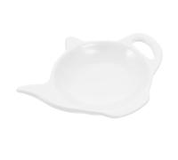 -Verre en Céramique pour Sachet de Thé Blanc, Plateau Décoratif