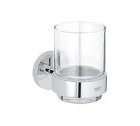Grohe Essentials support à verre 40447001 verre avec Halter , chromé