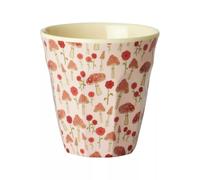 Verre en mélamine Médium 250 ml RICE Happy Forest Rose