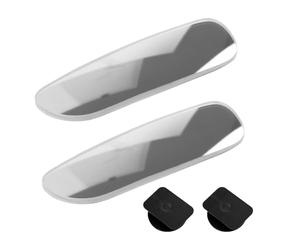 Verre en verre aveugle mirroir auto, rétroviseur Latéraux Réglables à 360°, Grand Angle, Installation Facile, 2 Pièces, Compatible Tous Modèles