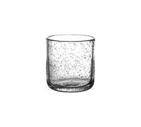 Verre en verre transparent, soufflé à la bouche, uni, verre à eau - Pomax, Vico - 8x8x8 cm