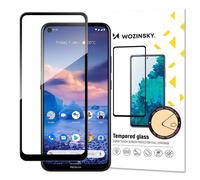 Verre en verre trempé Verre 9H pour Nokia 5.4 noir