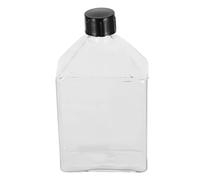 Verre Flacon de Culture de Cellules avec Bouchon 200ml | Verre Transparent, Surface Interne Lisse, Haute Température, pour Laboratoire et Développement Pharmaceutique