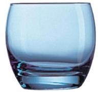 Verre gobelet bleu Arcoroc Salto Ice Blue 320 ml - x 24 - Verre32 cl NC