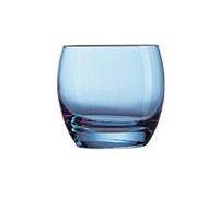 Verre gobelet bleu Arcoroc Salto Ice Blue 320 ml - x 24 - Verre32 cl NC