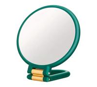 Verre grossissant 50x transparent double face portable pour une mise en forme précise des sourcils et une application de lentille avec poignée ergonomique