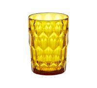 VERRE HAUT "VANITY" DÉCOR N°3 Saffron yellow