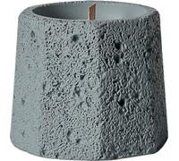 Verre hexagonal pour bougies, Moules en béton de ciment pour bougies parfumées, bougies chauffe-plat, Moules cylindriques pour la fabrication de bougies (Bleu-Gris)