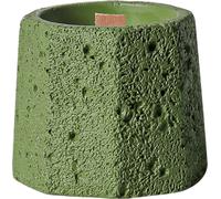 Verre hexagonal pour bougies, Moules en béton de ciment pour bougies parfumées, bougies chauffe-plat, Moules cylindriques pour la fabrication de bougies (Vert)