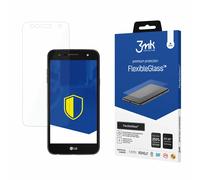 Verre hybride 3MK LG X Power 2 - FlexibeGlassâ¢ Blanc TU
