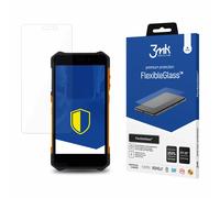 Verre hybride 3MK MyPhone Hammer Iron 3 LTE FlexibeGlassâ¢ Blanc TU