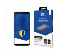 Verre hybride 3MK OnePlus 5T - FlexibeGlassâ¢ Blanc TU