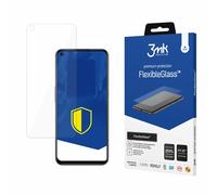 Verre hybride 3MK Realme 9 5G -FlexibleGlassâ¢ Blanc TU