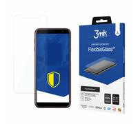 Verre hybride 3MK Samsung Galaxy J6 Plus - FlexibeGlassâ¢ Blanc TU