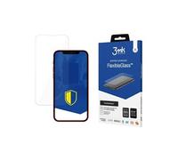 Verre hybride 3MK Apple iPhone 13 Mini - FlexibleGlassâ¢ Blanc TU