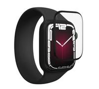 Verre hybride Zagg Invisible Shield Glass Fusion pour Apple Watch 8/7 41mm, cadre noir