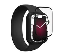 Verre hybride Zagg Invisible Shield Glass Fusion pour Apple Watch 8/7 45mm, cadre noir
