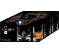 La Rochère Verre à whisky Dandy 4 pièces Transparent