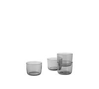 Verre Liège 4 Pcs Gris 6 cm