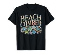 Verre Marin Chercheur De Plage Collectionneur T-Shirt