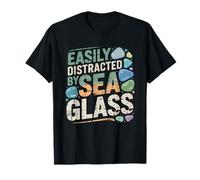 Verre Marin Chercheur De Plage T-Shirt