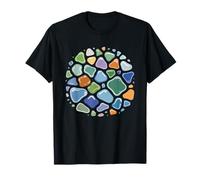 Verre Marin Chercheur De Plage Tresor Oceanique T-Shirt