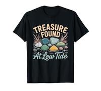Verre Marin Maree Basse Chercheur De Plage T-Shirt