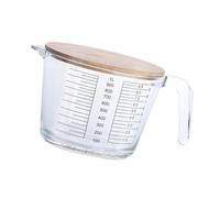Verre Mesureur Gradué en Verre Résistant à Chaleur 1pc