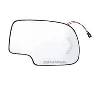 Verre Miroir Pour Cadillac Pour Escalade 2003-2007 Conducteur Passager Côté Porte Aile Miroir Verre Clignotant Chauffant Vue Arrière Glace Rétroviseur(Droit)