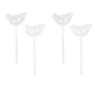 Verre Oiseau D'Arrosage Dispositif D'Arrosage Automatique de Fleurs 4Pc Trompette YYYP159 G