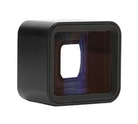 Verre optique 1,55 x - Installation facile et pratique - Petit objectif anamorphique portable pour 9 - Noir