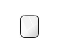 Verre Organique pour Watch Series 8 et 7 41mm Protection Ecran Flexible Haute Définition Contour Noir