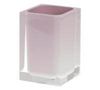 Verre Porte Brosse à Dents Gedy RA98 10 Rainbow Rose, pour Un Bain Triés Et