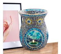 Verre pour brûleur d'huile - Chauffe-huile essentielle, brûleurs bougeoirs | Brûleur bougeoir chauffe-huile parfumé, brûleur à cire pour chambre à coucher, salon, yoga, intérieur,
