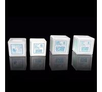 Verre pour microscope, Lot de 100 lamelles protection professionnelles en verre for lames microscope 18 x mm(18x18mm)