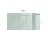 Verre Résistant À La Chaleur Pour Poêle Couleur Vert Clair Carrée Rectangulaire
