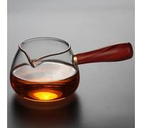 Verre résistante à la Chaleur Bravo Poignée en Bois Casse de thé Kungfu Set Office Kettle