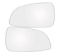 Verre RéTroviseur Chauffant Pour Holden Pour Astra AH 2004-2009 Vue Arrière Convexe Gauche Droite Porte Côté Aile Miroir Verre Adhésif(1 paire)